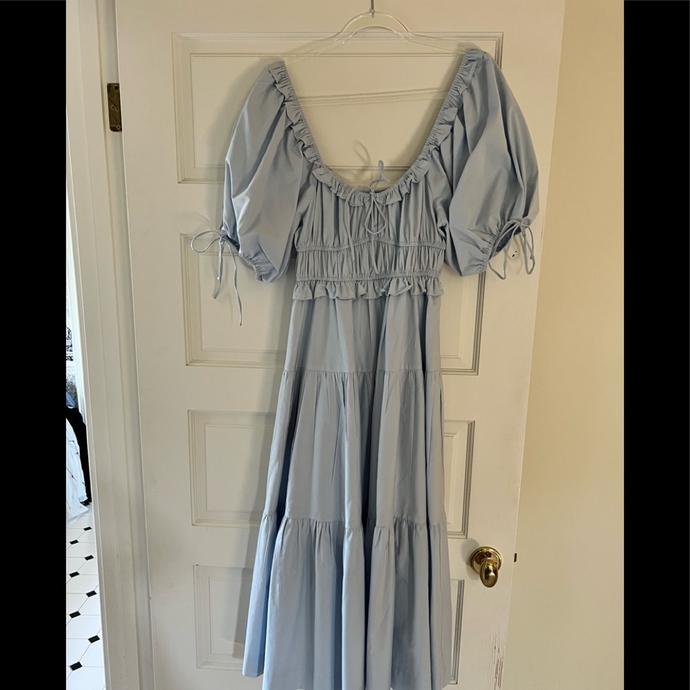 New with out tags En Saison blue dress XS